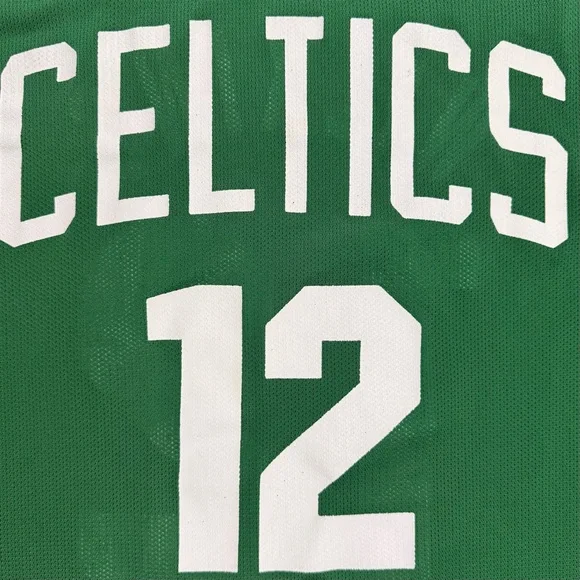 Rare Vintage Champion Dominique Wilkins Boston Celtics #12 Green Jersey 40 Men M - Picture 4 of 6